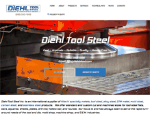 Tablet Screenshot of diehlsteel.com